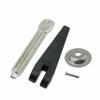 Replacement Clamp Screw Set for Outboard 2-Stroke Engines 4-15HP Transom Pad Plate Swivel Pin with OEM Level Fitment