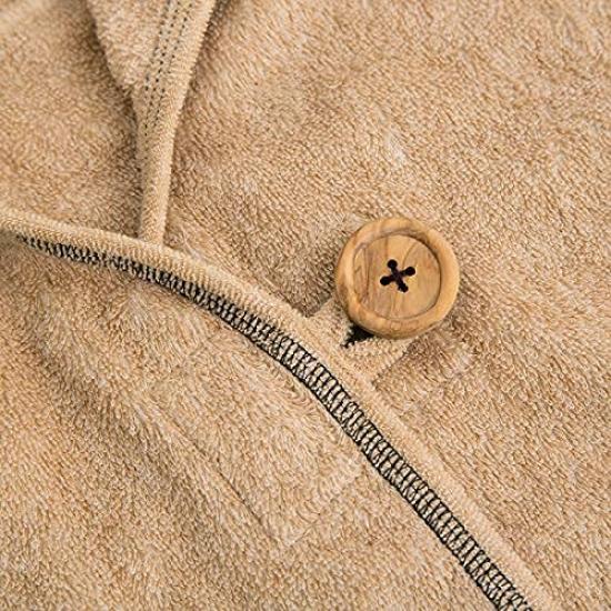 pompkins BABY Organic Cotton Bath Poncho Made in Japan Y-1344 100% [Rabbit/Bear/Frog Series] (Bear)