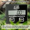 Digital Tachometer 100 30000RPM LCD Display Small Digital Engine Tachometer for Chainsaw