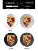 Compatible Porsche Wheel Caps for Cayenne, 911, Panamera, Macan - Color Logo Center Tire Caps
