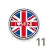 6CM Metal Car Side Rear Sticker Window Badge for MINI COOPER JCW F56 F60 R60 R61 F60 Cooper S Countryman Paceman Decoration Dymfu11