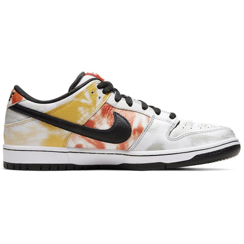 Nike SB Dunk Low Raygun Tie-Dye White Skateboard Shoes BQ6832-101
