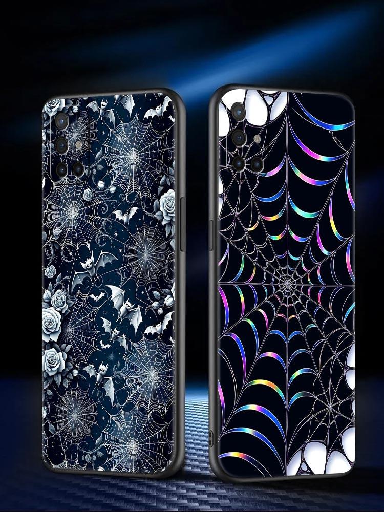 Phone Case For Oneplus 13R 13 12 10T 11 R10 Nord N100 N200 N10 9 9R CE 2 3 Z Pro Lite 5G Soft TPU Cover Spider Web Fundas Capas