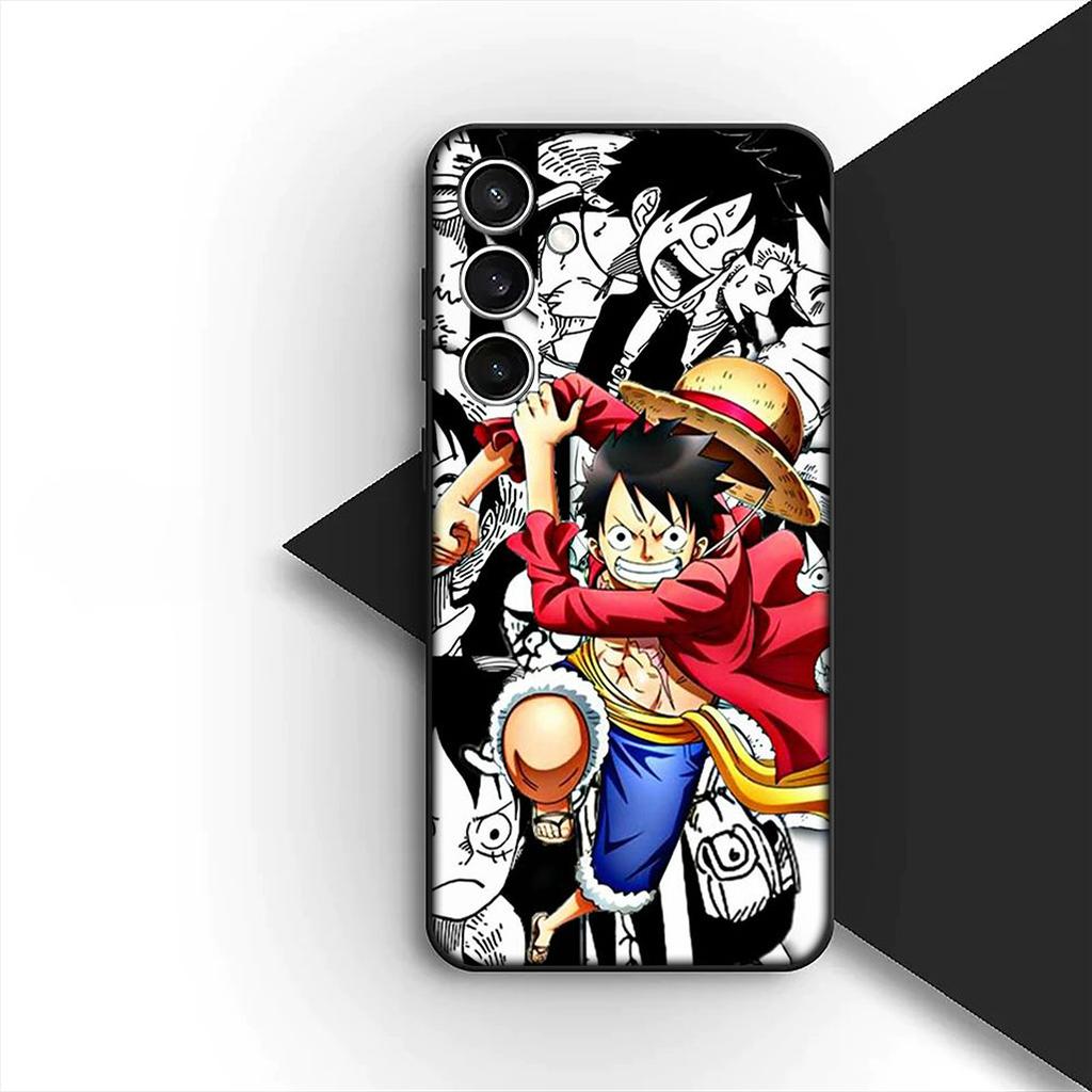 ONE Luffy Roronoa Zoro PIECEs Phone Cover for Samsung Galaxy S25 Edge S26 S24 FE Ultra Plus A08 A18 S25+ S23+ A56 5G Case