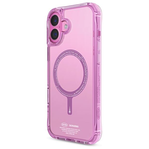 Skinarma Etui Saido Iphone 16 Plus 6.7  Magnetic Charging Różowy/Pink