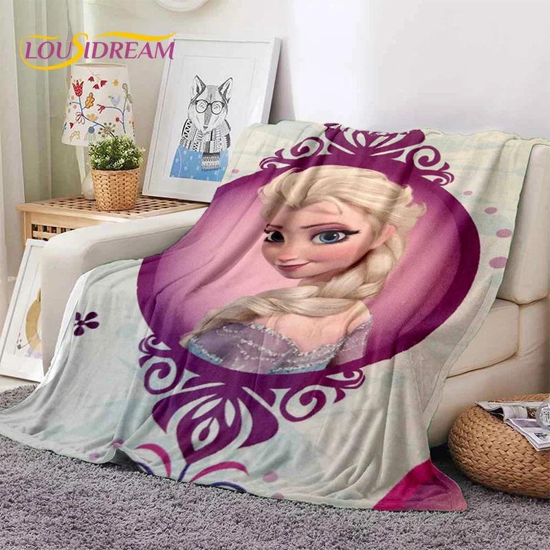 29 Style Frozen Elsa Princess Snow Queen Cartoon Girl Soft Throw Blankets,Comfortable Blanket for Beds Sofa Home Bedroom Gifts