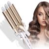 Professional Hair Curling Iron Ceramic Triple Barrel Curler Irons Electric Hair Wave Waver Styling Tools Hair Styler Wand