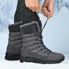 Women's Winter Snow Boots Super Warm High Top Big Size Hiking Boots High Quality Waterproof Leather Outdoor Sneakers Size 38-46