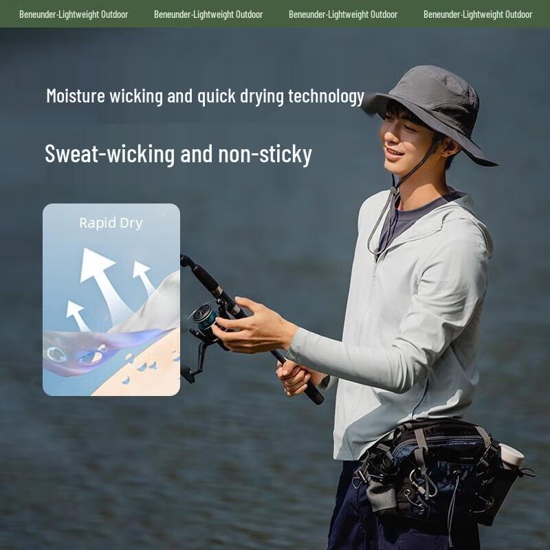 Beneath the Banana Tree Men's Lightweight UV Protection Outdoor Jacket