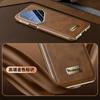 Retro Oil Wax Leather Case for Huawei Pura 80 Ultra Pura70 Pro Plus Magnetic Charging Fine Hole Lens Electroplating Phone Cover