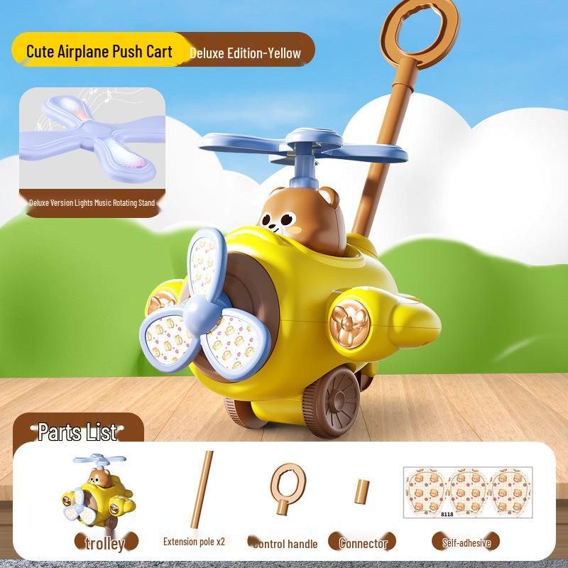 Charming Duck Push-Along Toy for Toddlers