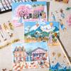 Beautiful Day Scenery Sticker Book: Holiday Journal Series