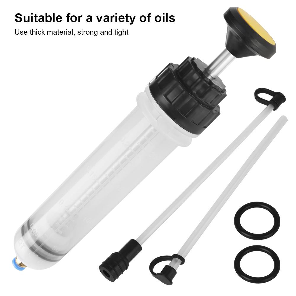 Car Accessories 200cc Car Oil Fluid Extractor Manual Oil Fluid Transfer Pump Filling Syringe Delivery Bottle
