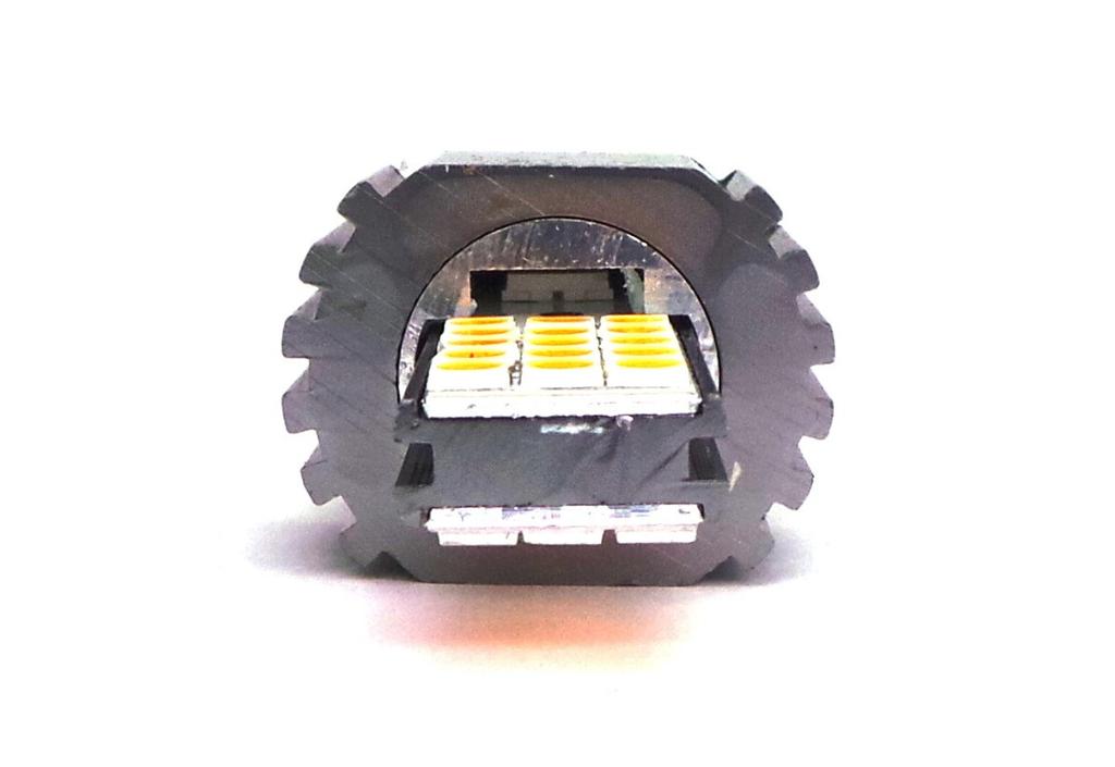 LED Bulbs 2x P21W, BA15S 12-24V CANBUS Orange New, Off-Road