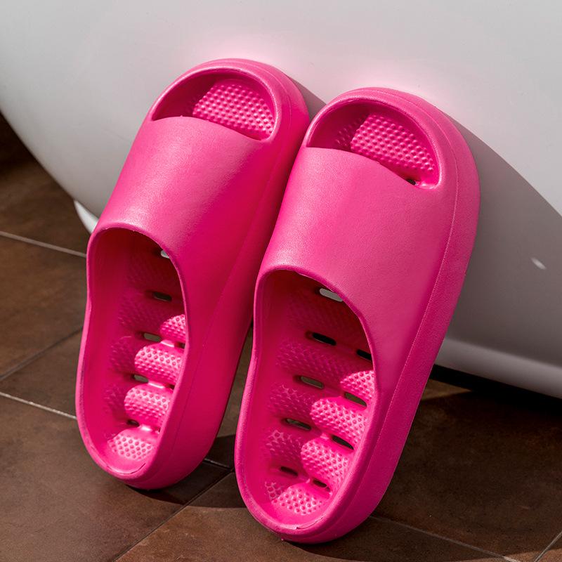 Unisex Non-Slip Quick-Drying Bathroom Shower Sandals with Thick Soles