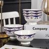 Jingdezhen Chiny Sen Europejskie Ceramiczne Miski na Ryż (10-Pack)
