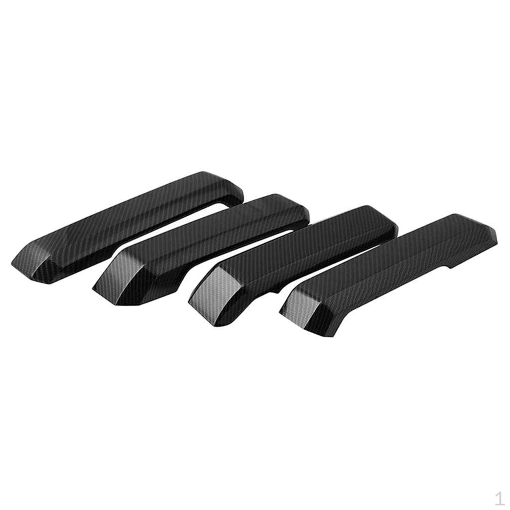 

4Pieces Carbon Fiber Interior Door Pull for 7