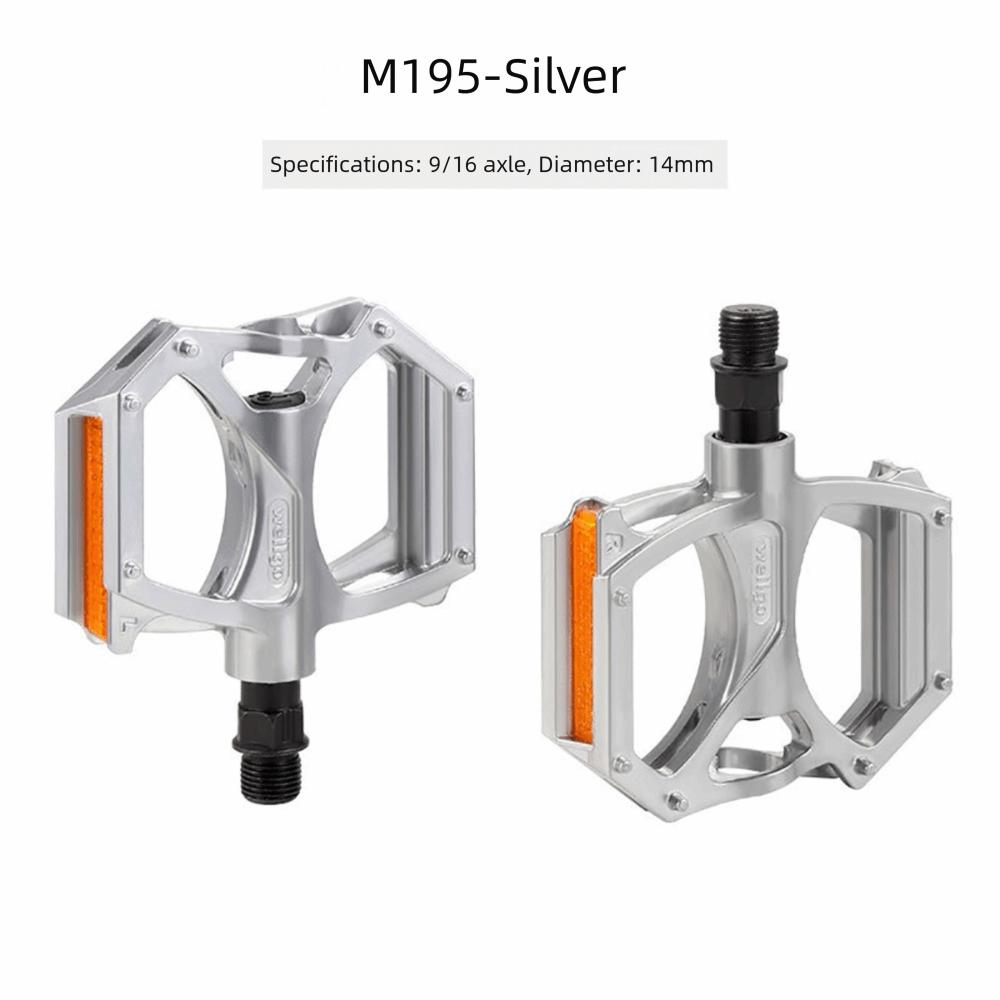 1 Pair Anti-slip Bicycle Pedals 1/2 Axis Foot Plat High Quality Bike Pedal  MTB Road Bike
