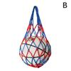Football Net Bag Nylon Bold Storage Bag Single Ball Carry Portable Equipment