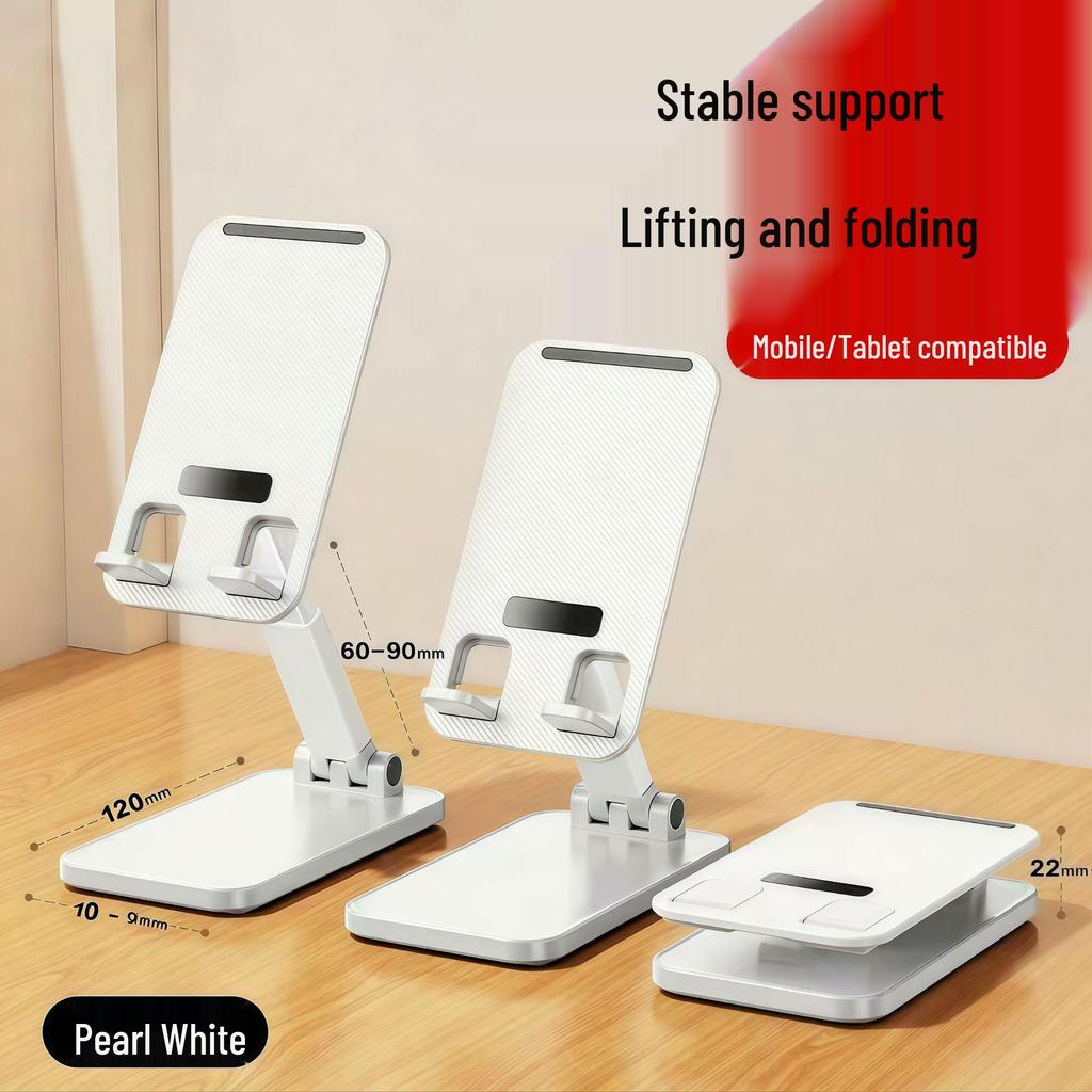 Ayarlanabilir Yükseklikli ve Özelleştirilebilir Logolu Evrensel Katlanabilir Telefon ve Tablet Standı