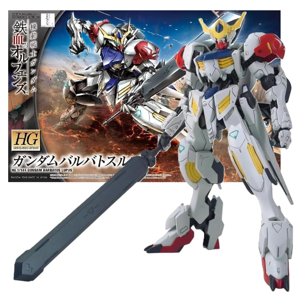 

HG Barbatos Lupus 1/144 Scale Color-Coded Plastic Model Kit