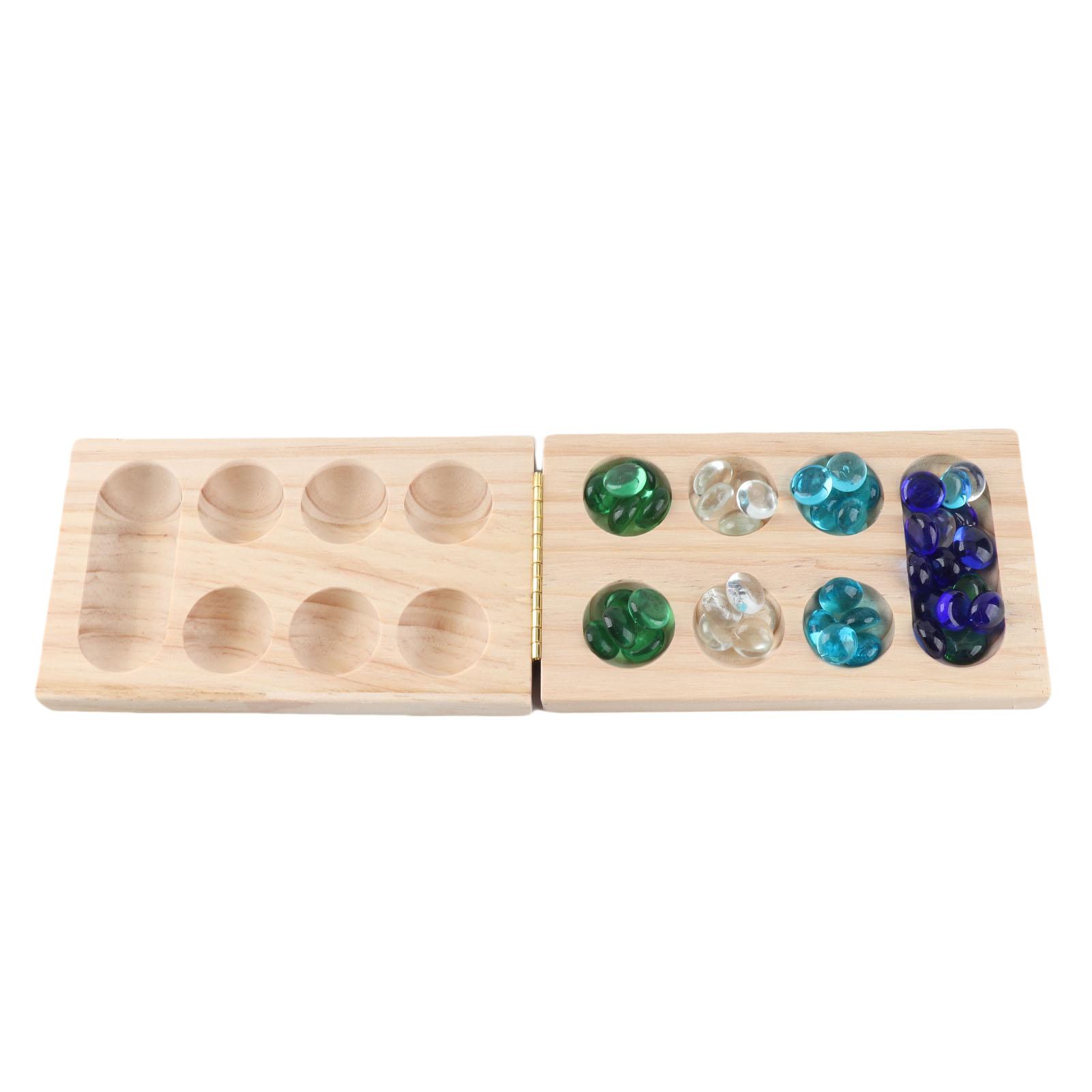 

Folding African Stone Game Wooden Intellectual Logic Thinking Training Parent Child Interaction Educational African Stone Game