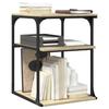 Vidaxl Printer Stand, 3-Tier, Sonoma Oak, 43X48X64 Cm