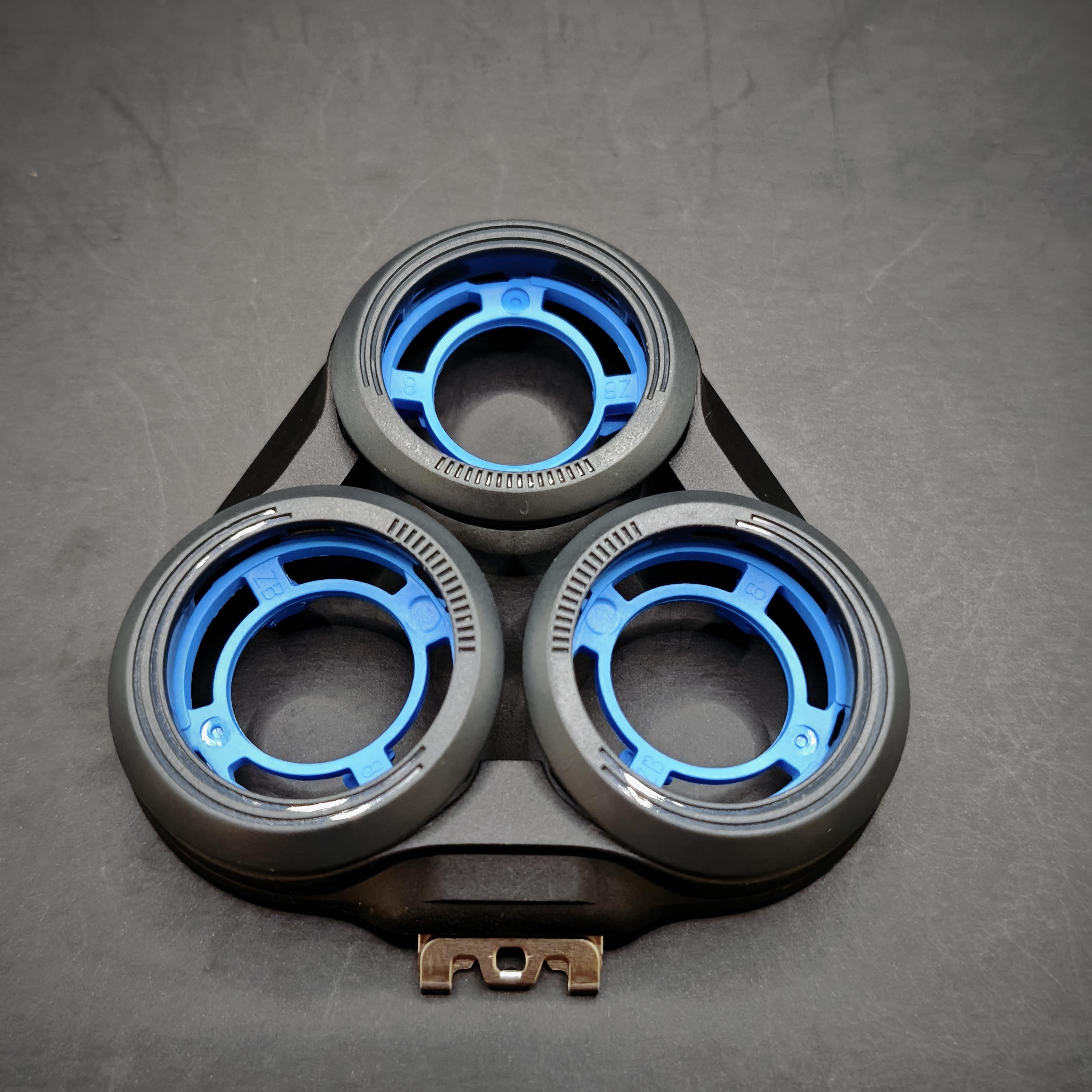 Крышка Держателя Бритвенной Головки Сменная Prewave Для Philips S5211 S5115 SS5170 S5040 S5420 S5510 S5620 S5212 S5205 чёрный