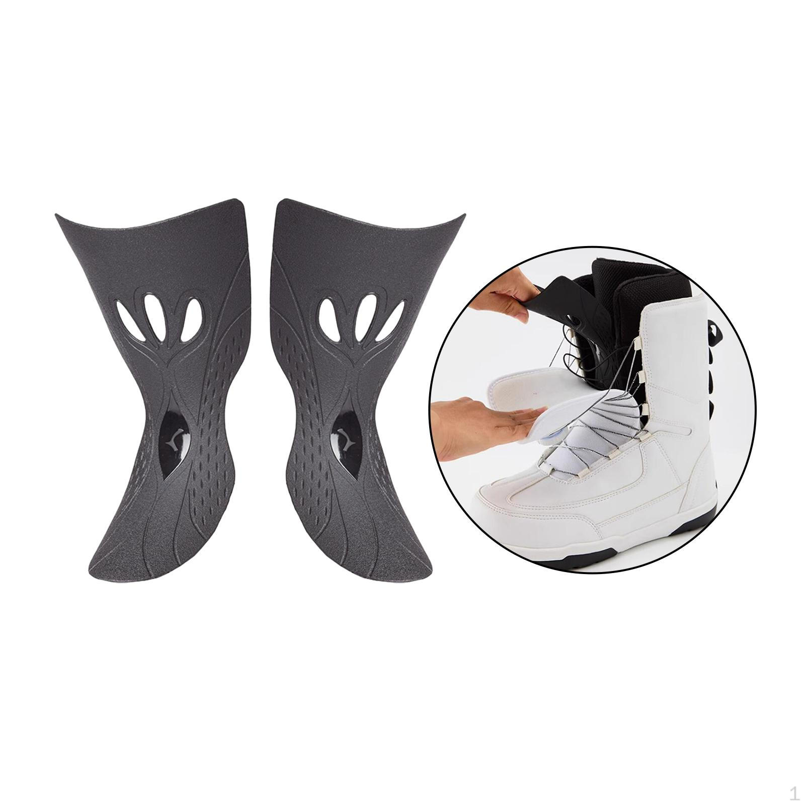 

Подкладка для лыжных ботинок Укрепление обуви Аксессуары для катания на лыжах чёрный