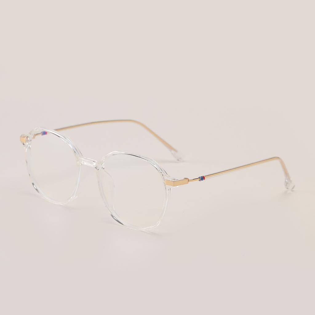 Glasses Tr75208 Full Frame Japanese Oval Tr90 Flat Glasses