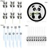 Adorable Panda Animal Party Supplies Tableware Decor For Kids Birthday Celebrations