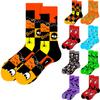 Adult Halloween Printed Knee High Socks for Costume Party and Casual Wear