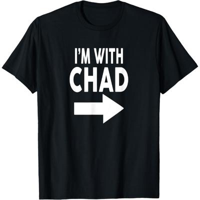I'm With CHAD T-Shirt Name CHAD T-Shirt