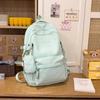 Schoolbag High-value College Style Backpack Japanese Harajuku Girl Backpack Casual Versatile Student Class Tutoring Schoolbag Woman