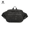 Men's Waist Bag New Sports Cross-body Large-capacity Waterproof Oxford Cloth Multi-function Shoulder