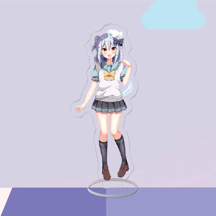 

Аниме акриловая подставка для персонажей, модель окрашенного стола, украшение, подарок, сделай сам, любители аниме 16cm