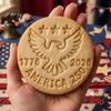 Three-dimensional Embossed Ornament 250th Anniversary Cookies with 3D Deep Texture, 1776-2026 Commemorative Decorations, Ideal Independence