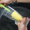 Flower Shape Cup Cleaning Brush With Detachable Sponge For Scrubbing And Long Handle Design Brush for Kitchen Use