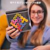 Akinashi Educational Toy Gear Puzzle Brain Training 5 Levels 120 Questions Toy 3D Puzzle Improves Concentration Portable Prevents Dementia Improves