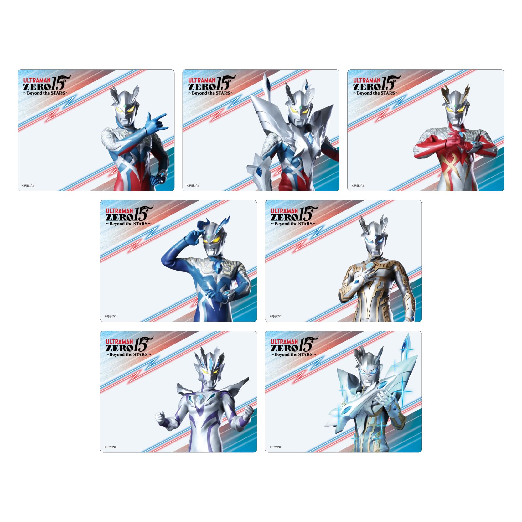 

Ultraman Zero 01 acrylic card 7 piece BOX