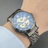 Top Brand Vacuum Plated Watch Men's Fully Automatic 30 m Waterproof Steel Strip Men's Mechanical Watch