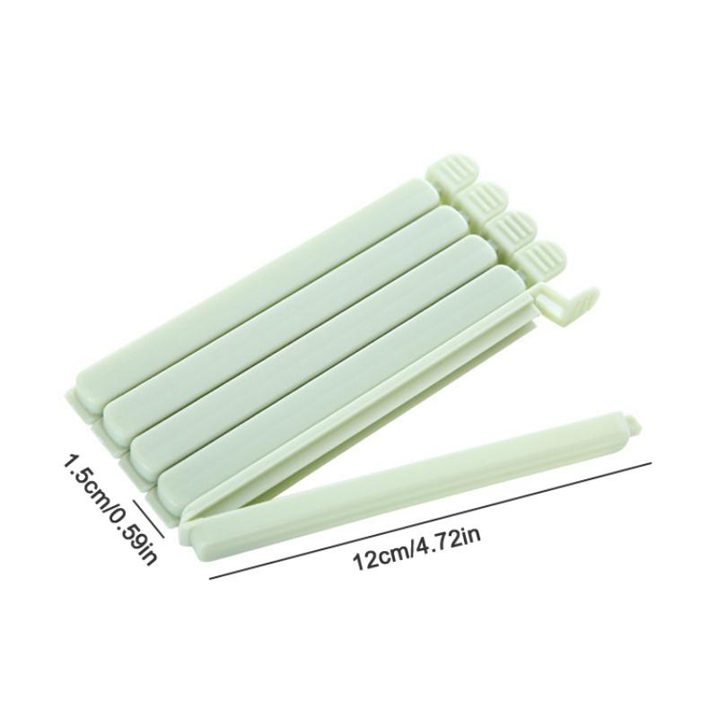 5 buc Clipă pentru gură Snack Food Clip Seal Bag Sigilare Clipă pentru sac de plastic Clip pentru sigiliu pentru alimente.