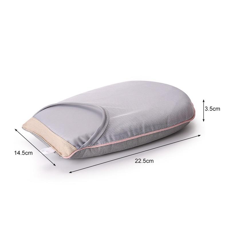 1/3PCS Portable Hand-Held Mini Ironing Pad Sleeve Ironing Board Holder Heat Resistant Glove for Clothes Garment Steamer