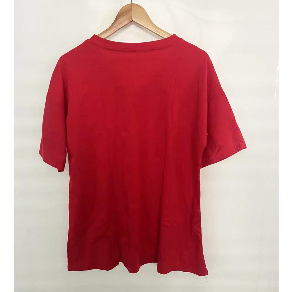 T-Shirt im Vintage-Urlaubsstil, lässiges Urlaubs-T-Shirt mit V-Ausschnitt und kurzen Ärmeln, großes Kurzarm-T-Shirt für Damen