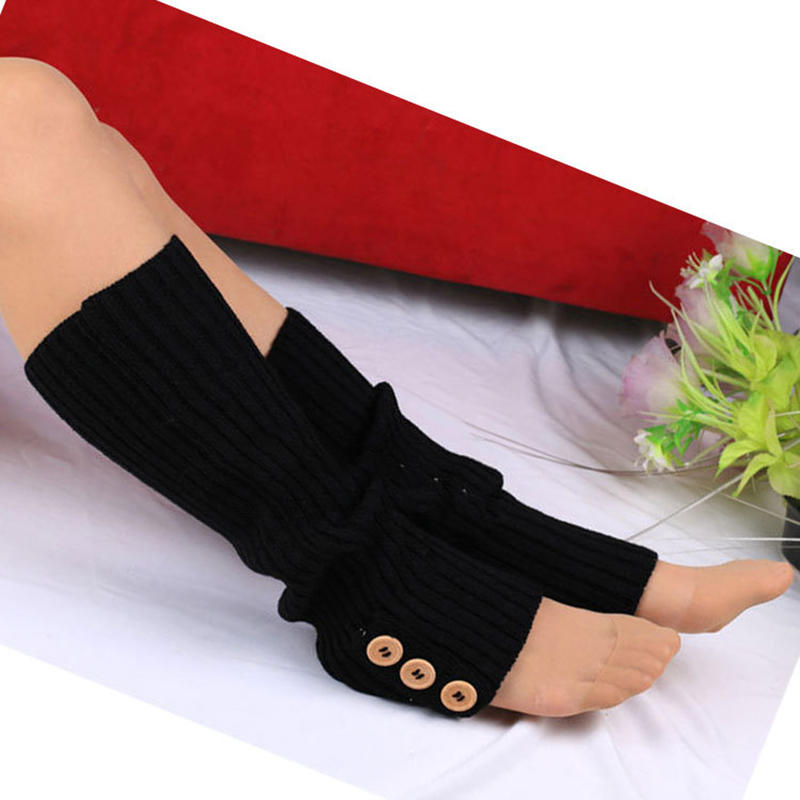 1Pair Striped Leg Warmers for Women Girls Fashion Ribbed Knitted Long Leg Warmers Kawaii Lolita Socks for Ballet Dance Yoga Party