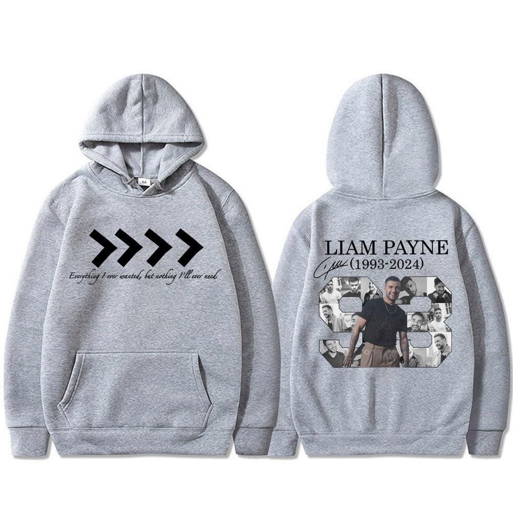 Liam Payne Tribute Graphic Hoodies Men Women Hip Hop Harajuk
