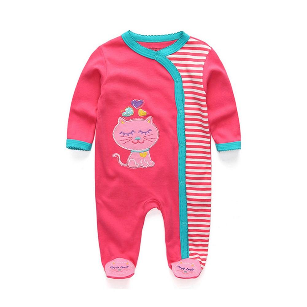 

Kiddiezoom 1 шт. Модные детские боди для мальчиков и девочек 100% хлопок Мягкая одежда для новорожденных 3M