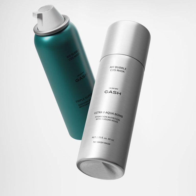 GearbyGASH Skin Soothing Care + Moisturizing Set (1+1) Triple Super Repair + Ultra V Aqua Balm