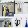 BOCHUANG 7-Piece Strong Magnetic Hooks, 16mm Diameter, Super Strong, 12kg Vertical Load Capacity, Neodymium Magnets