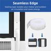 CYCLI-Universal 2-In-1 Window Vent Seal Kit Mobile A/C Portable Air Conditioner Window Kit